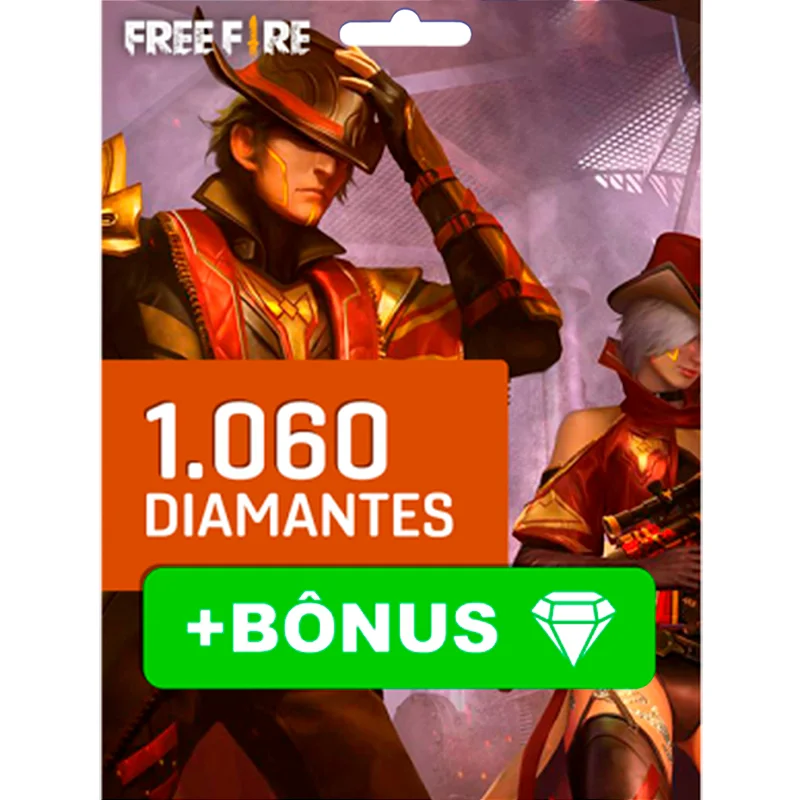 Bônus de Diamantes para Free Fire